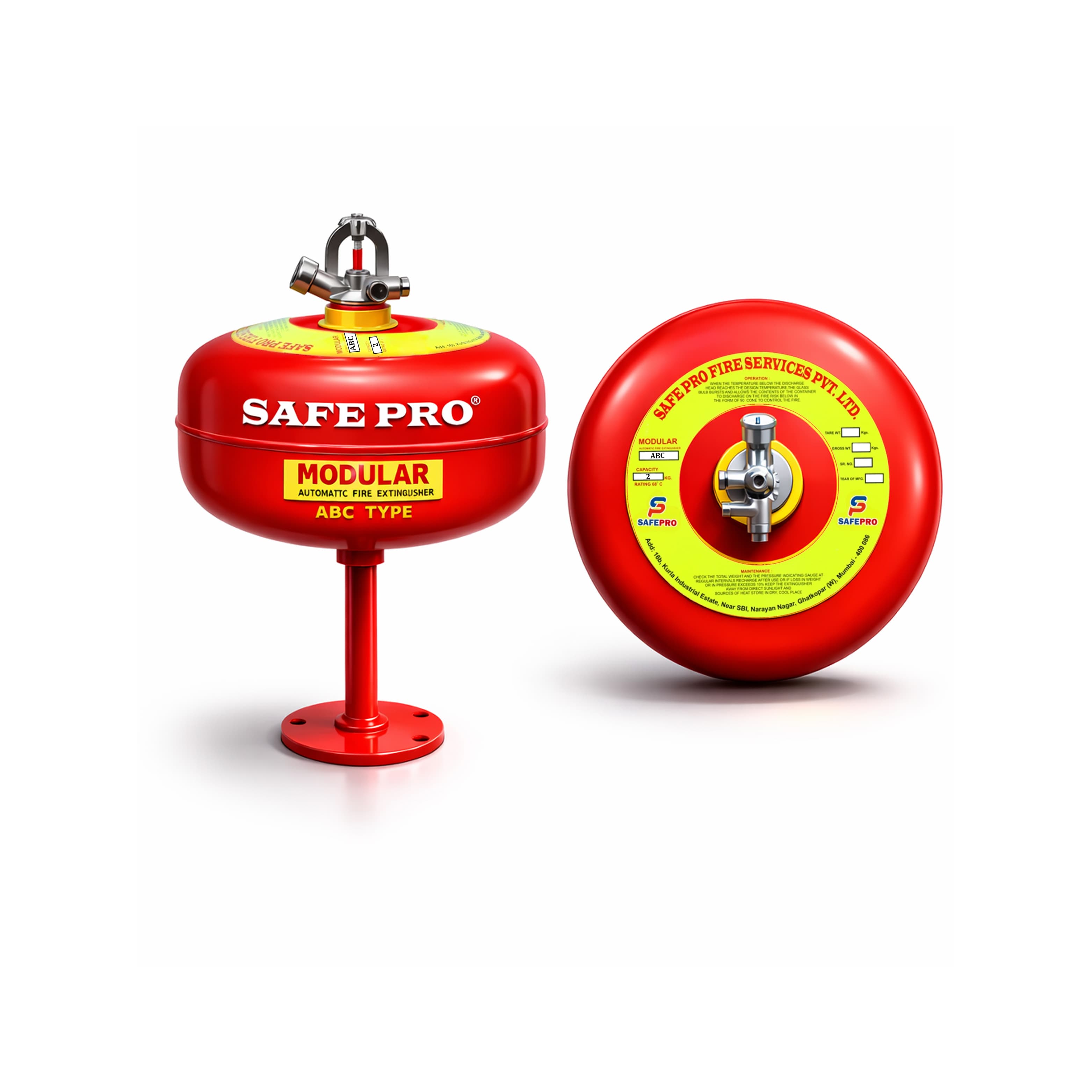 ABC Modular Fire Extinguisher - 2KG