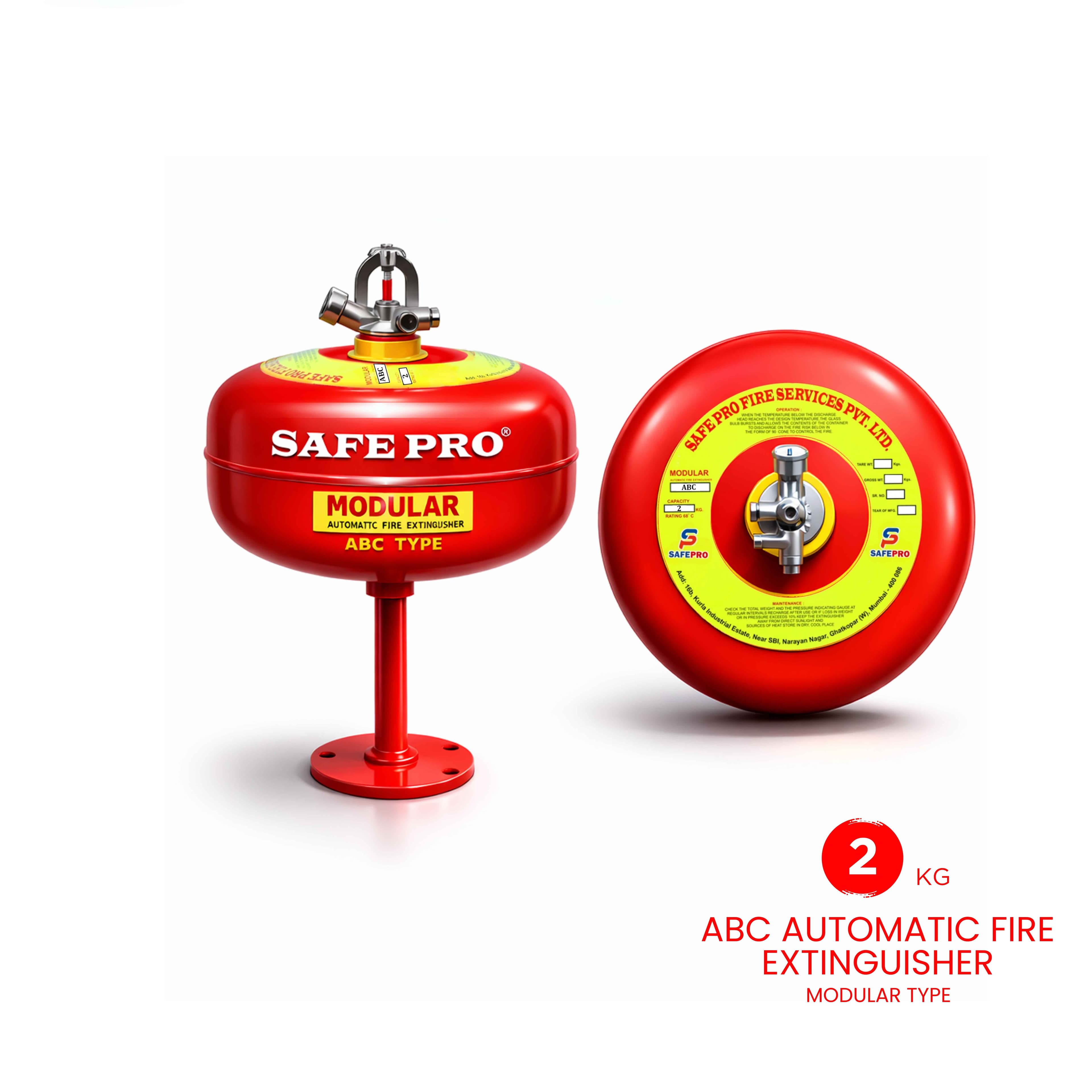 ABC Automatic Fire Extinguisher Modular Type - 2KG