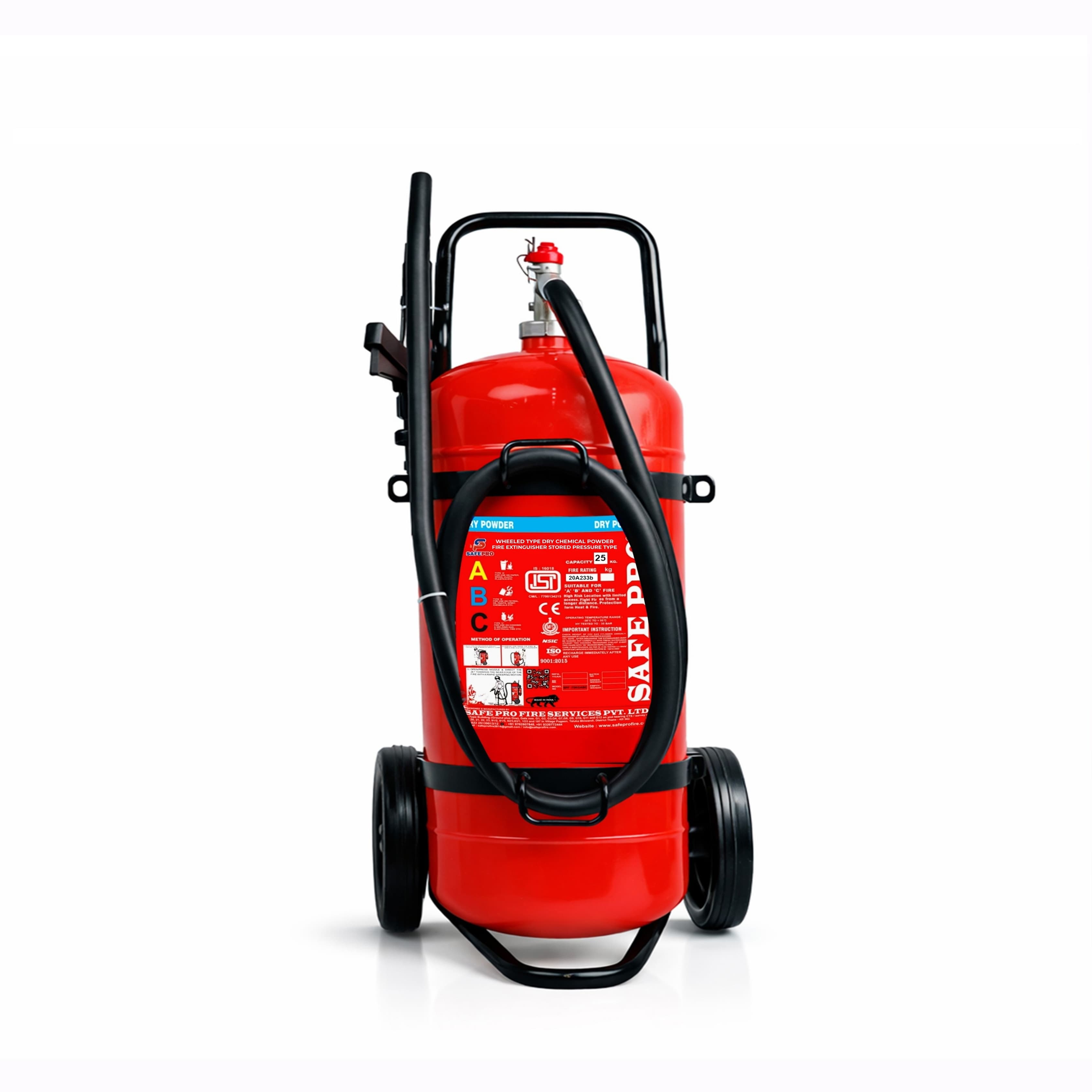 ABC Wheeled Fire Extinguisher (SP) - 25KG