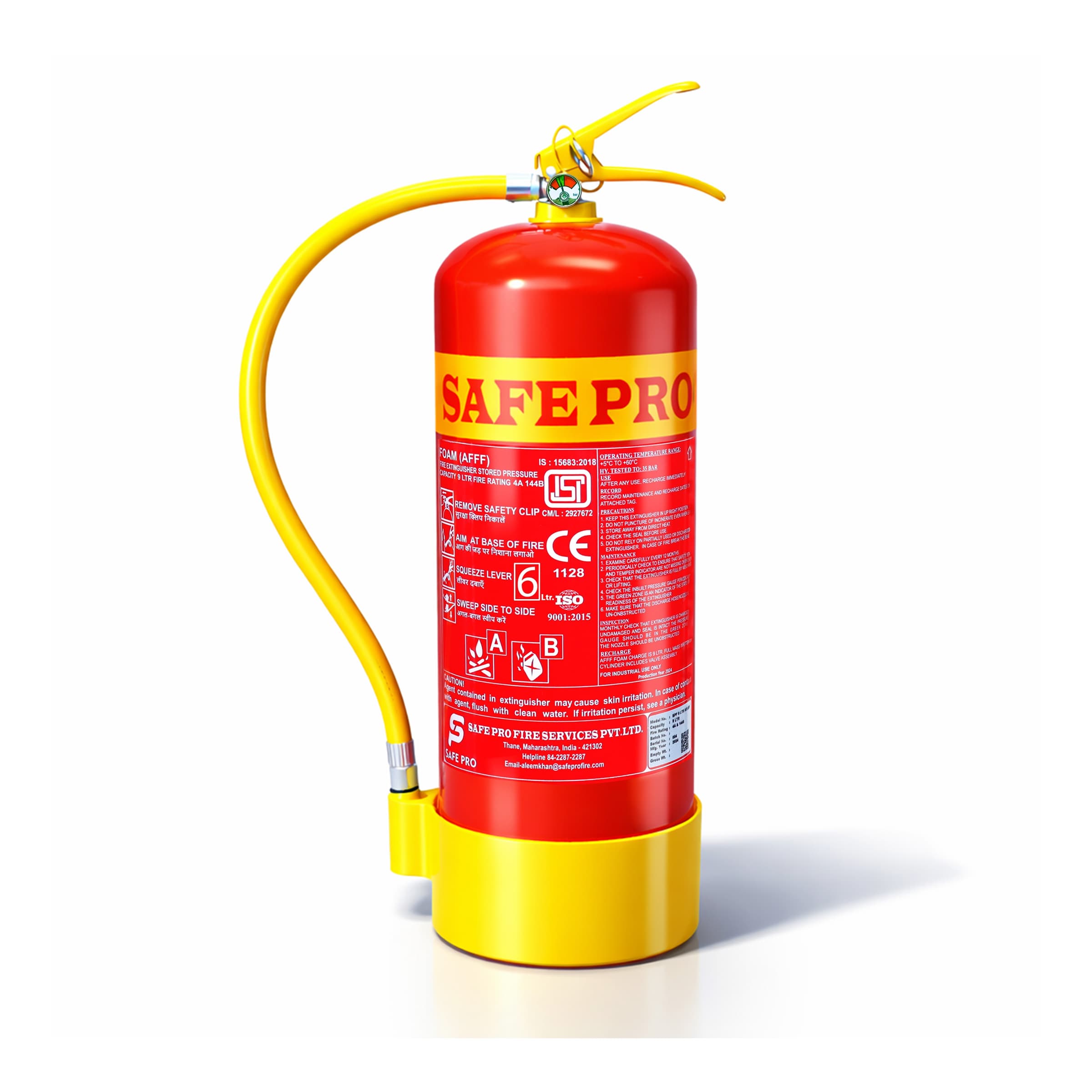 Mechanical Foam Fire Extinguisher - 6L