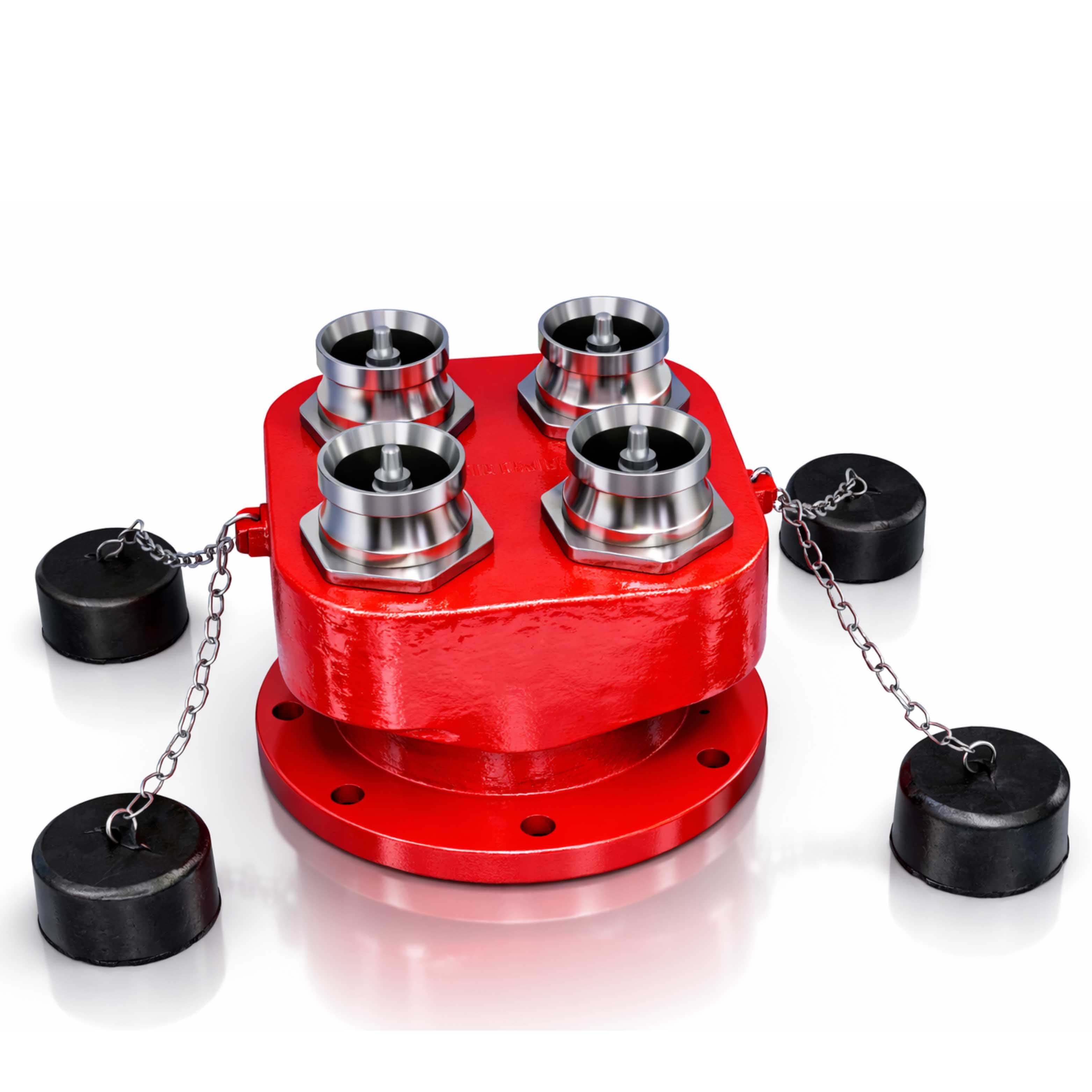 4-Way Inlet SS - Standard