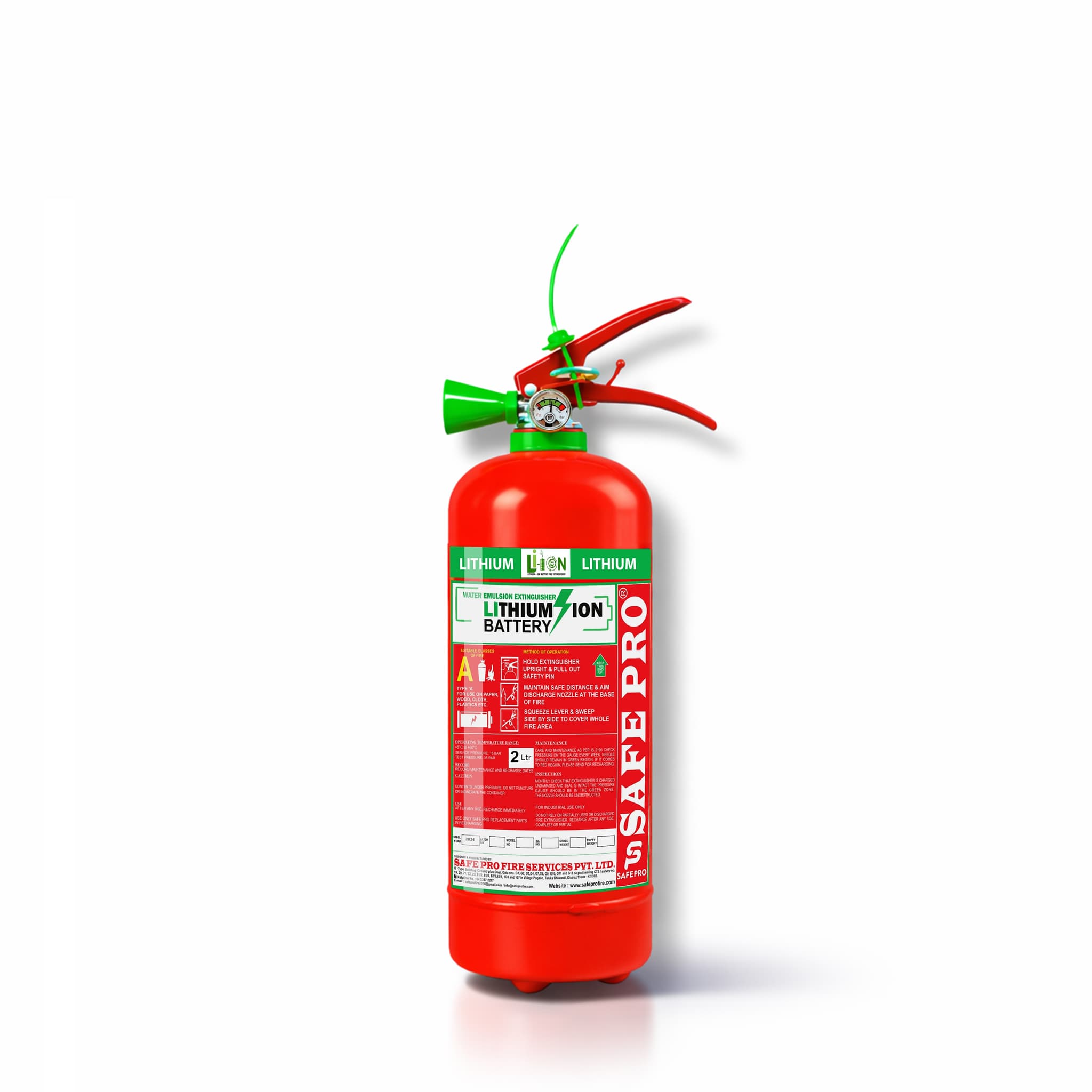 Lithium-ion Fire Extinguisher