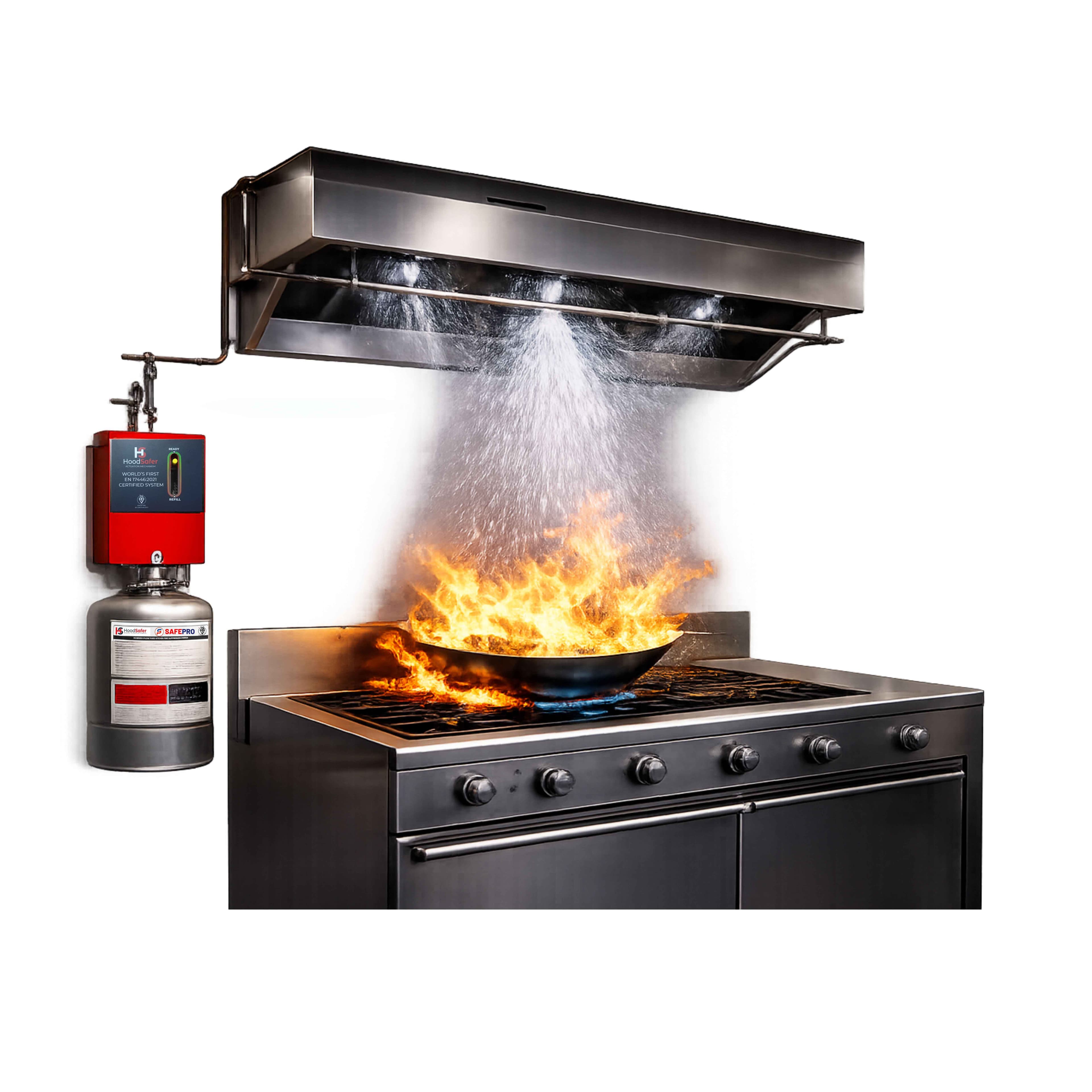 Kitchen - Wet Chemical based Fire Suppression System - Standard